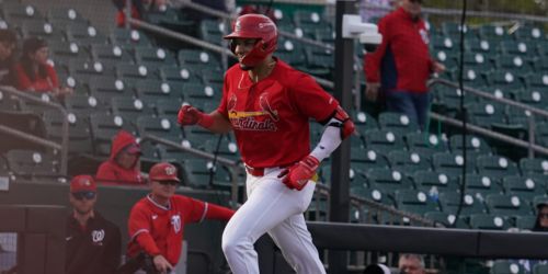 Cards' No. 4 prospect shows he's 'turning into a real threat' with Spring Breakout HR