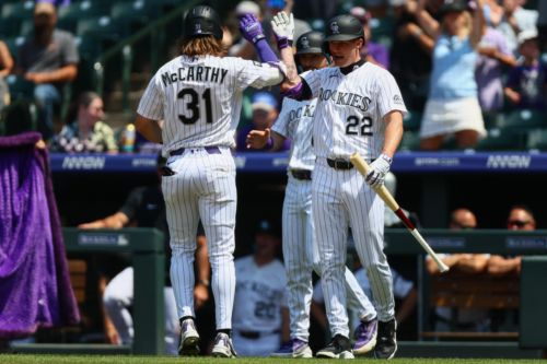 Rockies offensive outburst secures series split with 14-4 win over Marlins