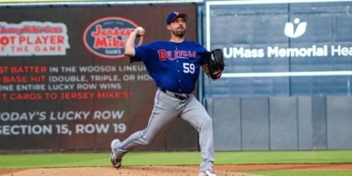 Scherzer throws 73 pitches in rehab start as Toronto's rotation awaits reinforcements