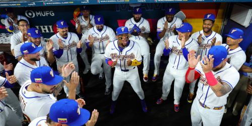 Need a hype man? Acuña can do that, too