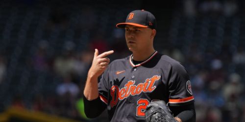 Skubal goes seven strong innings in his backyard, but Tigers can't provide support