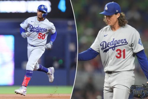 Dodgers postseason celebrations on hold after win streak snapped by Marlins