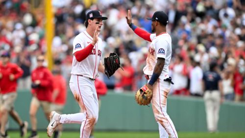 Scary Roman Anthony-Ceddanne Rafaela collision had Red Sox fans on edge