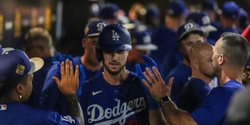Tucker flashes prodigious power with first spring HR as a Dodger