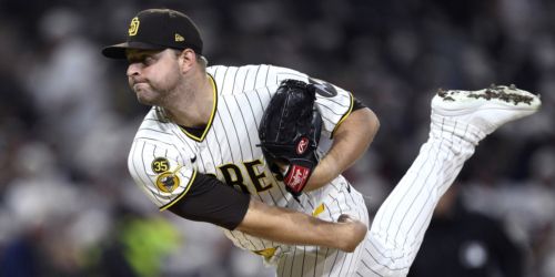 King returns to form in Padres' shutout of Braves