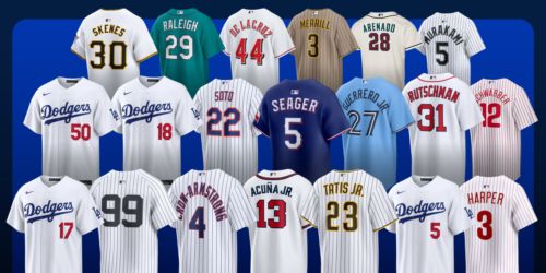 These are the top 20 MLB jerseys from 2026 season