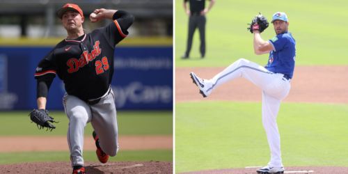 Max joined for a postgame workout -- by Skubal