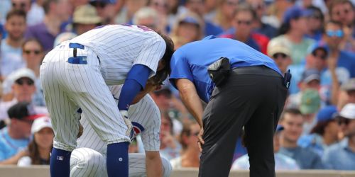 Swanson's 'wild 48 hours' ends with simulated rehab at Wrigley