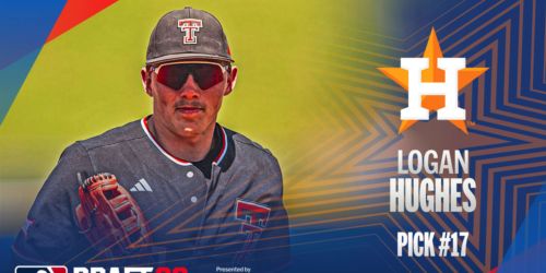 Astros 'fired up' to nab Texas Tech slugger Logan Hughes