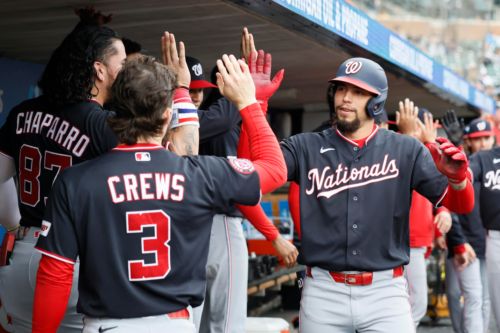 Yohandy Morales and the bullpen give the Washington Nationals their 75th win of the season