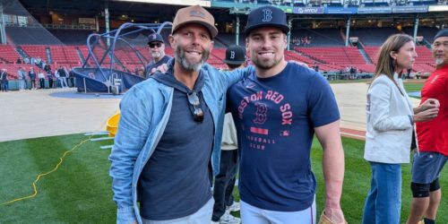 Durbin finally meets Pedroia and it's kind of a big deal