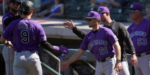 Rockies bench coach manages first Major League game with dad at his side