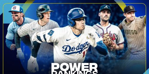 Dodgers continue run atop Power Rankings