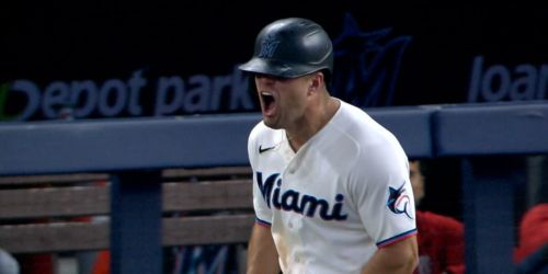 Marlins battle back vs. Nats for first 3-homer game of the year