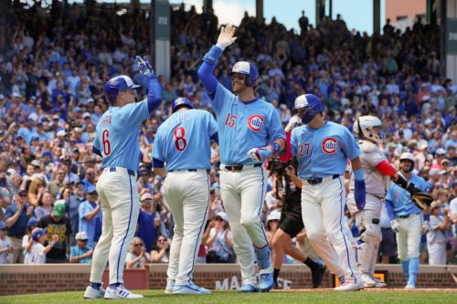 Cubs 16, Blue Jays 2: Carson Kelly’s grand slam and 11 walks lead to a blowout