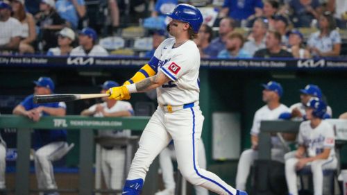 Where Carter Jensen's season ranks among the best Royals rookies in recent years