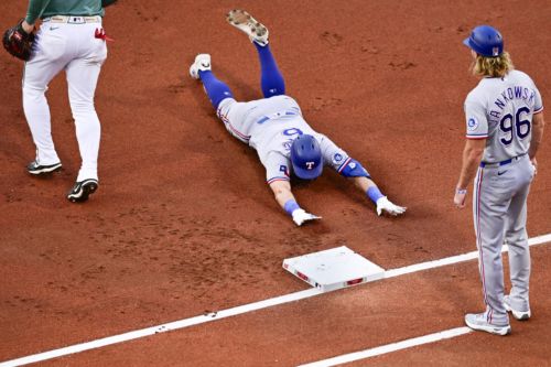 34-35 – Rangers menaced by Monster in 10-1 loss to Red Sox