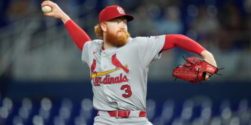 May a steadying presence as Cards hold off Marlins in Miami