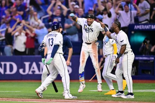 M.V.P.! Junior does it again: Rays 2 Athletics 1