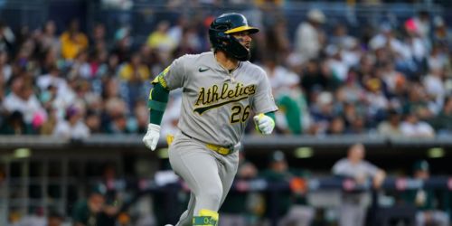 The A's may have finally found their new leadoff hitter
