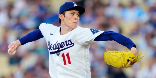 Sasaki shows encouraging command of signature splitter, until wobbly 6th inning