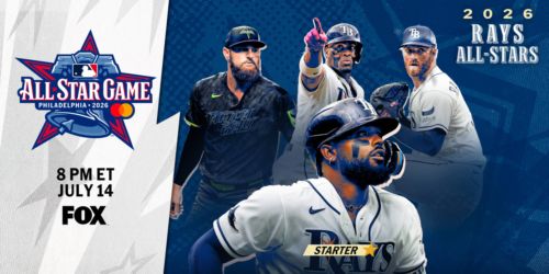 AL-best Rays send 4 to All-Star Game, including starter Caminero