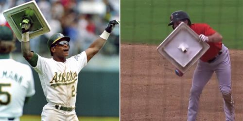 When you set a spring stolen-base record, you obviously have to pull a Rickey