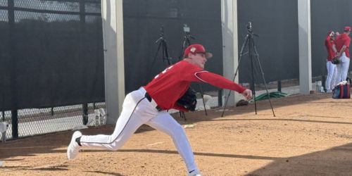 After 2nd Tommy John surgery, vet Smith vying for spot in young Nats bullpen