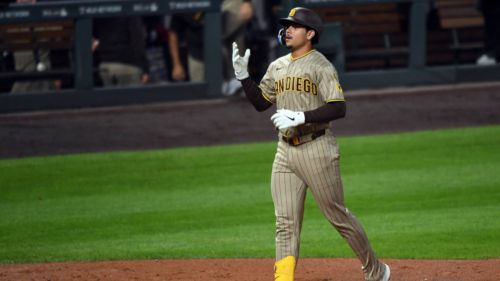 Padres’ Ethan Salas turns historic two-homer game into compelling postseason roster case