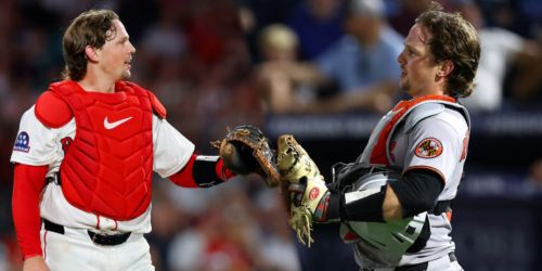 Nothing but gratitude -- and a pair of home runs -- in Rutschman's Camden return