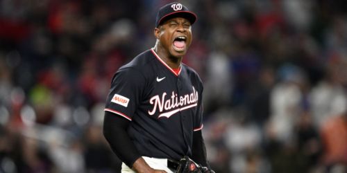 Gray notches 1st career save in emotional return to Nationals Park mound