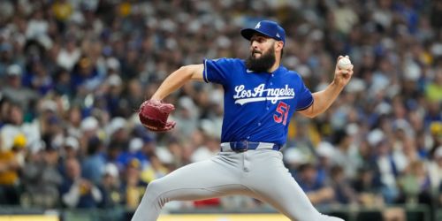 LA bullpen's scoreless streak is longest since WHEN?