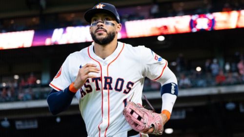 Astros' Correa (ankle) scratched from lineup