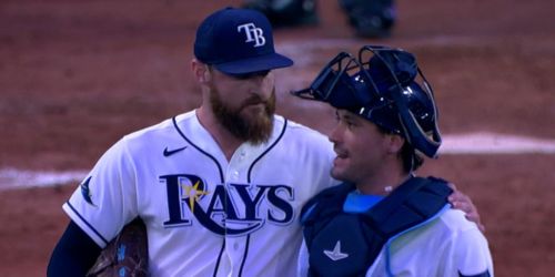 Fresh, strong and efficient, Baker gives Rays 5 outs in his MLB-leading 35th save