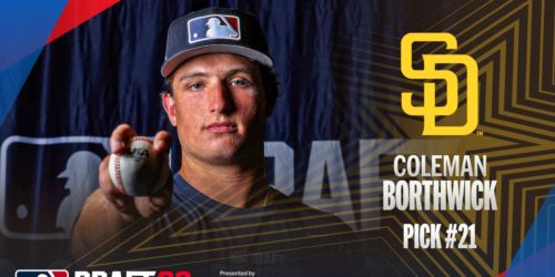 Padres’ top Draft pick Borthwick 'ready to go beat the Dodgers'