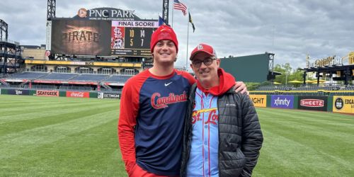 Thanks to dad's influence, Graceffo is looking forward to a homecoming in August