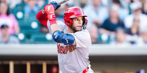 Looking for OF power? Báez shows he has it to burn in two-homer game at Triple-A