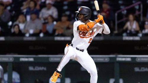 Enrique Bradfield Jr. is finding his footing just in time to get a big-league opportunity