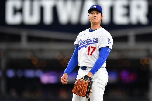 Shohei Ohtani wins NL pitcher of month for April