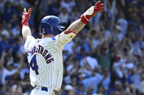 Raise your hands if you hit two home runs today, part two
