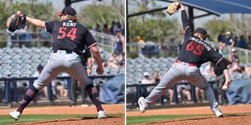 Kent, Laweryson round out Twins' 'pen, while club retains 2 depth players