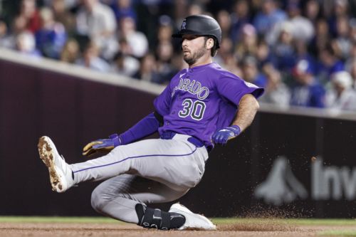 Sterlin Thompson homers twice as Rockies fall 8-6 to Cubs