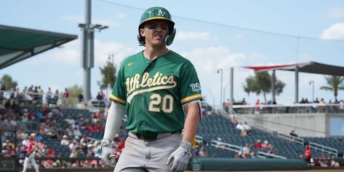 After long rehab, Gelof is back -- and battling for a spot in crowded A's infield