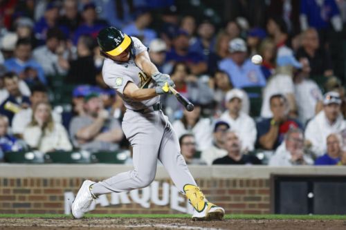Bullpen, Late Rally Lift A’s to 10-Inning Win Over the Cubs