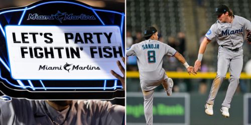 Marlins cap historic 20-win June with drubbing in Denver