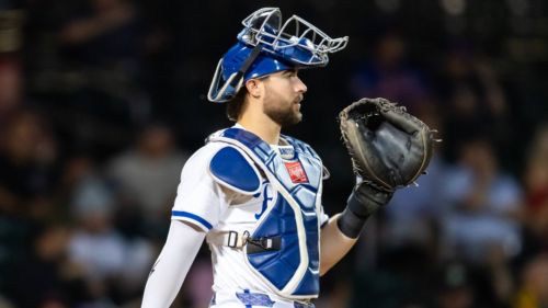 Royals could be unorthodox trade partner for Angels thanks to polarizing catching prospect