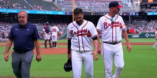Pérez's forearm injury from liner strains Braves' depth, but may clarify 'pen