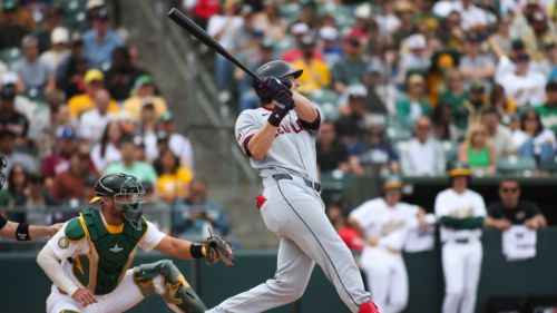 Why Chase DeLauter has been far from a typical rookie for the Cleveland Guardians