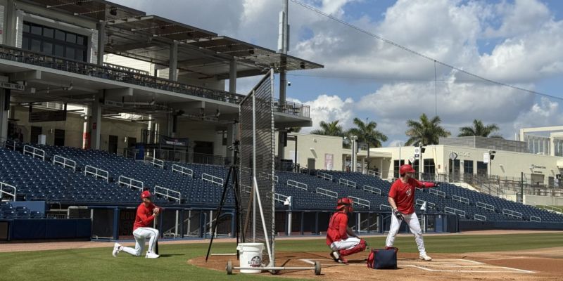 Nats get a change of scenery with workout at fully equipped stadium