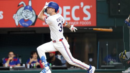 Are the Rangers nearing a breaking point as Evan Carter continues to struggle?